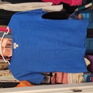 J.crew blue top